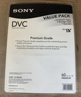 New Sony Dvc Value 10 Pack Premium Mini Dv Digital Video Cassette New   Sealed