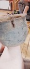 Antique 19th Century Cast Iron  spider  Pot     Gate Marked Primitive