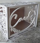 Ourwarm White Wedding Card Box For Receptions  Pvc Gift Card Box For Wedding