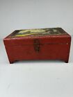 Vintage Rare 1930   s Antique Donald F Duncan Wood Novelties Trinket Treasure Box