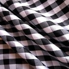 Checker 100  Silk Dupioni Fabric Remnant Stash Cut 44x29 Inches