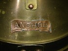 Vtg Anchor Brass Nautical Oil Lantern 16   Maritime Ocean Old Antique Ship Lamp