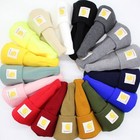 For Unisex  Beanie Watch Hat Acrylic Winter Pull On Closure Knit Cap Usa