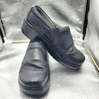 Klogs Naples Clog Shoes Womens 8w Black Slip On Nursing Comfort Slip Resistant