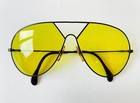 Vintage Alpina Tr3 Black Sunglasses W germany Rare Tr4 M1 Miami Vice Shooter