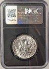 1943 Walking Liberty Half Dollar - Ngc Ms63 Bag Series Fragment