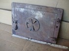 Majestic Co   Huntington  In  Stove Door  Cast Iron  Vintage  14  X 11  Overall
