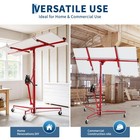 11ft Drywall Lift Plasterboard Panel Sheetrock Hoist Lifter Carrier Safety Lock