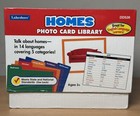 Lakeshore Photo Card Library - Homes - Box Set Dd526 New Sealed Ages 3  Vocab