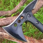 Stainless Steel Blade Tactical Survival Camping Hunting Hiking Portable Axe