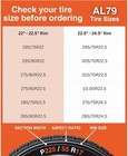 Autosock Al79 For Commercial Vehicle Tire Snow Socks Traction Device 2 Pack     