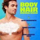 Nair Men Body Cream Hair Remover  Body Hair Removal Cream  12 Oz