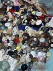 Mixed Lot Of Vintage Buttons From 1940s To 1980s Sewing Crafts  2 5 Lbs
