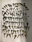 2 Lbs  Vintage Antique Keys Lot Of 117 Old Brass Yale Ilco Lock Car Cabinet Door