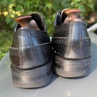 Vintage Black Leather Brogues
