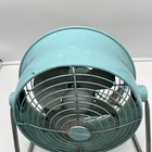 Vintage Dominion Portable Fan Mid Century Atomic Style Aqua Turquoise 2026 Parts