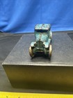 Vintage 1930s Arcade Cast Iron Blue Ford Convertible Car   113 A4c