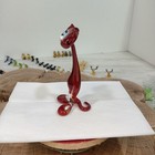 Elegant Glass Cat Figurine  Happy Cat  New Decor For 2026 