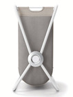 Simplehuman Double X-frame Laundry Hamper Heavy Duty Steel Foldable White