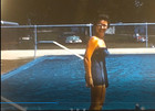 1950s Pool Summer Swim Days Americana Vintage 8mm Home Movie Film Reel C203