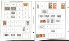 Ivory Coast Stamp Collection On 15 Minkus Pages  1892-1970  1977-1982  bg 