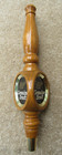 Miller Genuine Draft Beer Tap Handle Bar Pub Vg Cond Mgd Wood 3 Sided Vintage