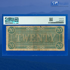 1864  20 Confederate States Of America  Csa T-67  Bold Red  Pmg Vf 25  8925