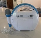 Kids Karaoke Machine   Music Player Microphone   Bluetooth Tested And Works 