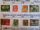 Canad   Stamps On Page  Stamps Used Collection 1900 s 