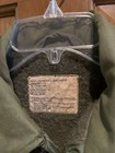 Vtg Military Usn A-2 Deck Jacket W stencils Cold Weather Field Coat Med 38-40
