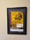  rent  Musical Large Autographed Theater Posters Signed By Cast Framed