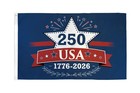 250 Usa Stars Flag 3x5ft Poly America 250th Anniversary Patriotic Flag