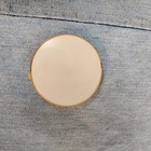 Vintage  Art Deco Enamel Powder   Rouge Double Compact