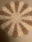 Handmade Quilted 14 5    Autumn Harvest Rustic Farmhouse Table Topper new