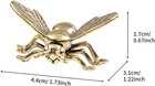 Gold Bee Figurines  Vintage Mini Brass Bee Statues Decorative Retro Be-e Animal