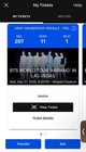 2 Bts World Tour  arirang  Las Vegas Allegiant Stadium Tickets Sec 207 Row 11