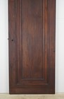 Vintage Single Panel Dark Stained Wood Passage Door 88 125 X 29 5 In 