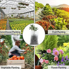 100pcs Biodegradable Seedling Grow Bags Non Woven Nursery Pots Garden Supply