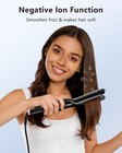 5 In 1 Curling Iron With Thermal Brush And Interchangeable Ceramic Barrels  0   