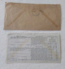  25 U  S  Savings Bond  uncashed  War Savings Bond Series E 1944 W  Envelope