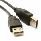 3ft Usb 2 0 Type A Male To A Male Black Cable - High Speed Data Transfer Charger