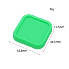 2pcs Magnetic Pin Cushion Square Sewing Pin Holder Storage Case Tool Yellow