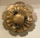 Rare Antique Detailed Vintage Italian Brass Trinket Dish- Very Unique 
