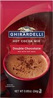 Ghirardelli Double Chocolate Hot Cocoa Mix 0 85-ounce Packets  pack Of 10 