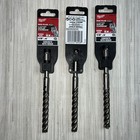 Milwaukee 1 2  X 4 x 6  Mx4 Sds Plus Rotatory Hammer Drill Bit  Rebar Lot Of 3