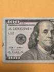 100 Dollar Bill Star Note 2009a Rare Jl 116931546           