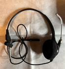 Plantronics Supraplus Hw261 Dual Channel Wired Headset  free Spare Voice Tube