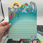 Vintage Lisa Frank Rainbow Reef Seal Stationery Lot Memo Paper Envelopes