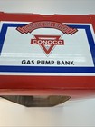 Vintage 125th Year Special Ed  Gas Pump Bank Conoco Y2k Globe Lights Up W coin
