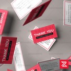 500 Thank You For Your Purchase Business Cards Pro Design 16pt Uv Gloss Or Matte
